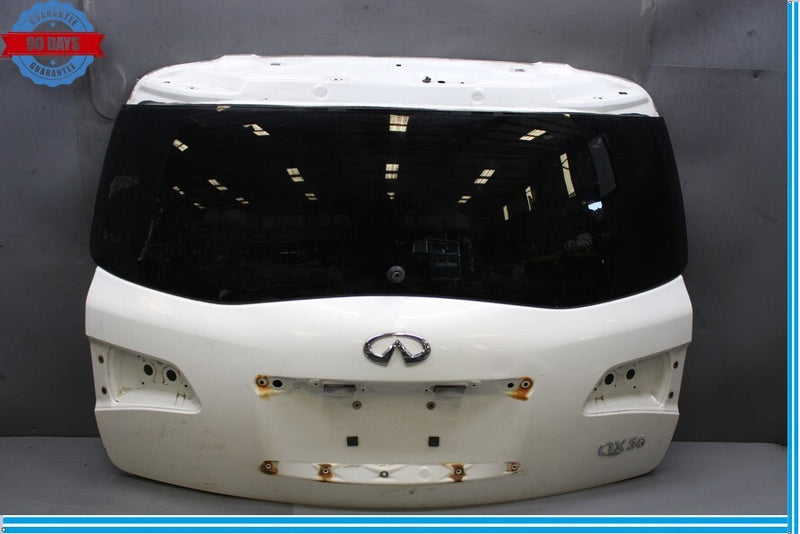 Load image into Gallery viewer, 11-17 Infiniti QX56 QX80 Rear Liftgate Trunk Lid Hatch White (QAB) Oem
