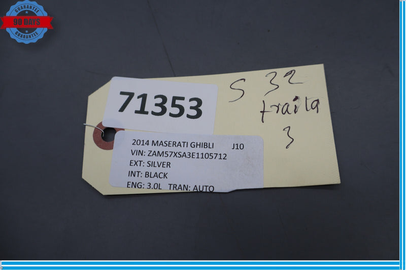 Load image into Gallery viewer, 14-22 Maserati Ghibli M157 Front Left Driver Side Interior Door Panel Trim Oem
