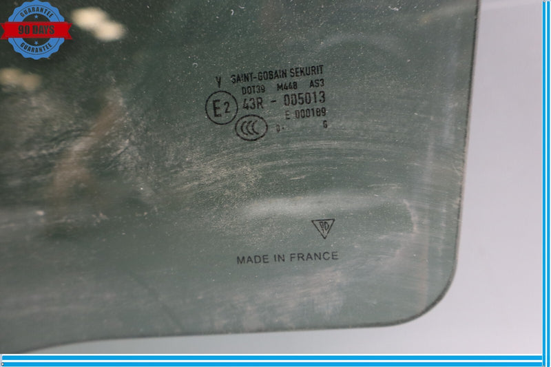 Load image into Gallery viewer, 11-18 Porsche Cayenne 958 Hybrid S Rear Left Driver Side Door Window Glass Oem
