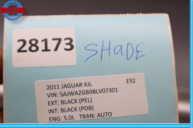 Load image into Gallery viewer, 10-19 Jaguar XJ XJL Rear Panoramic Sun Roof Moon Shade Roller Cover Blind Oem
