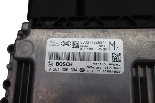 12-15 Range Rover Evoque ECM ECU Engine Computer Control Module BJ3212B684 Oem
