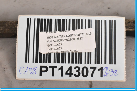 04-12 Bentley Continental GT Rear Left Driver Suspension Control Arm Oem