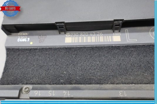 03-12 Mercedes R230 SL500 SL55 AMG Left Side Under Seat Control Module Unit Oem