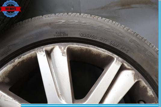 09-15 Audi A4 Quattro S4 7.5X17 17'' Wheel Rim W/Tire Set of 4 8K0601025B Oem