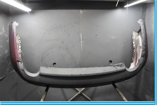 08-11 Mercedes W204 C300 C350 Rear Lower Bumper Cover Assembly Red Oem