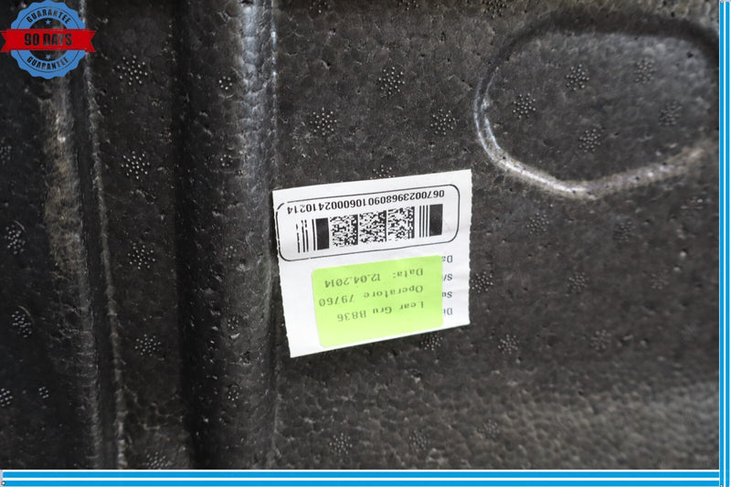 Load image into Gallery viewer, 09-11 Jaguar XF X250 XFR Rear Seat Lower Bottom Cushion Bench Black Oem
