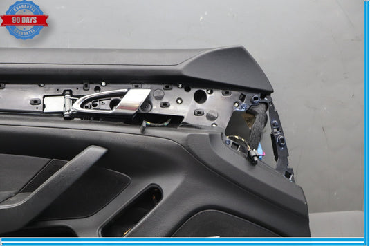 10-16 Porsche Panamera Front Left Side Interior Door Panel Cover Black Oem