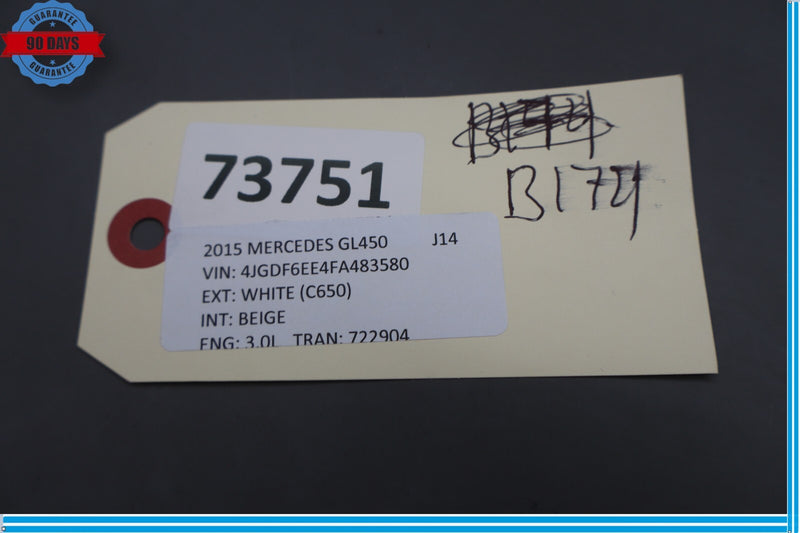 Load image into Gallery viewer, 06-19 Mercedes X166 GL450 ML350 Rear Left Driver Side Exterior Door Handle Oem
