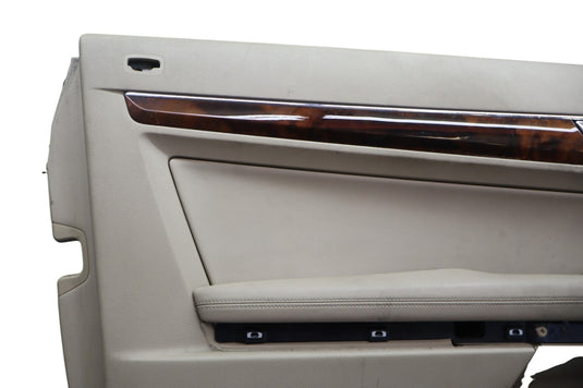 10-13 Mercedes E350 E550 Convertible Front Left Side Interior Door Panel Oem