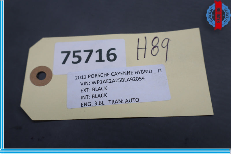 Load image into Gallery viewer, 11-18 Porsche Cayenne 958 Rear Right Side Exterior Door Handle Keyless Go Oem
