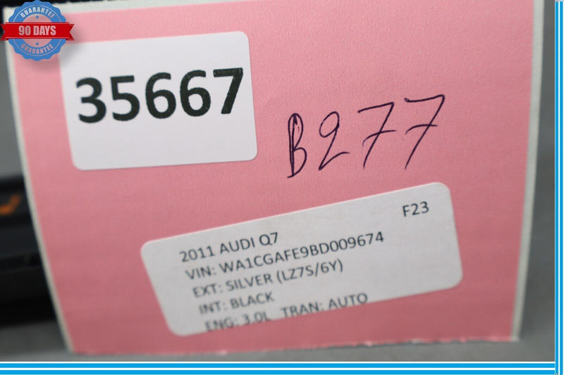 Load image into Gallery viewer, 07-15 Audi Q7 Rear Center Console Air Vent Trim Panel Black Oem
