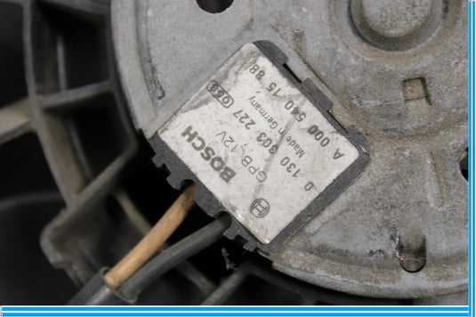 97-04 Mercedes R170 SLK230 C230 Engine Cooling Radiator Fan Motor Shroud Oem