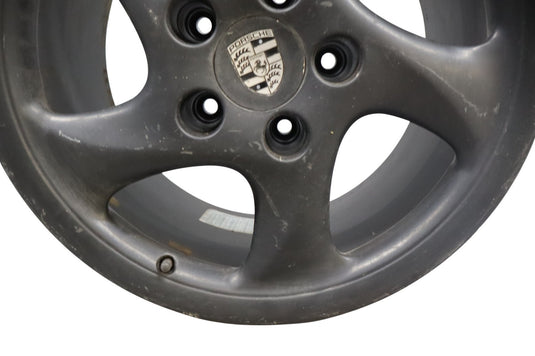 01-05 Porsche 911 996 Turbo 18 inch Rear Alloy Wheel Rim 10JX18 ET65 Oem