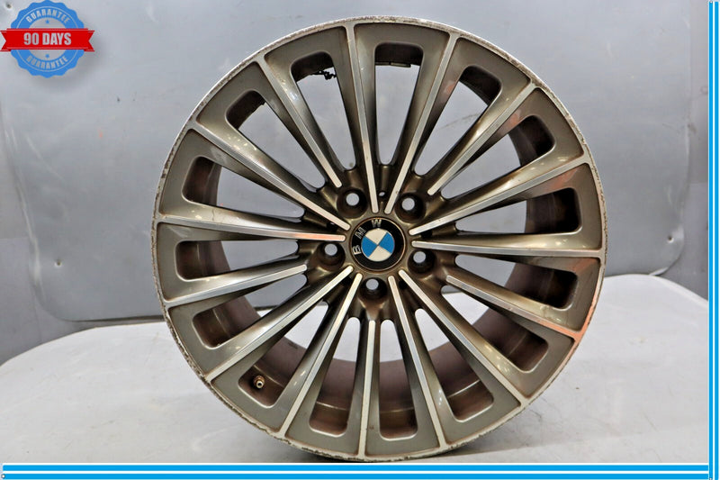 Load image into Gallery viewer, 09-16 BMW 535i 740i 750i 9.5x19 19" Wheel Rim Silver R19 6775393 Oem

