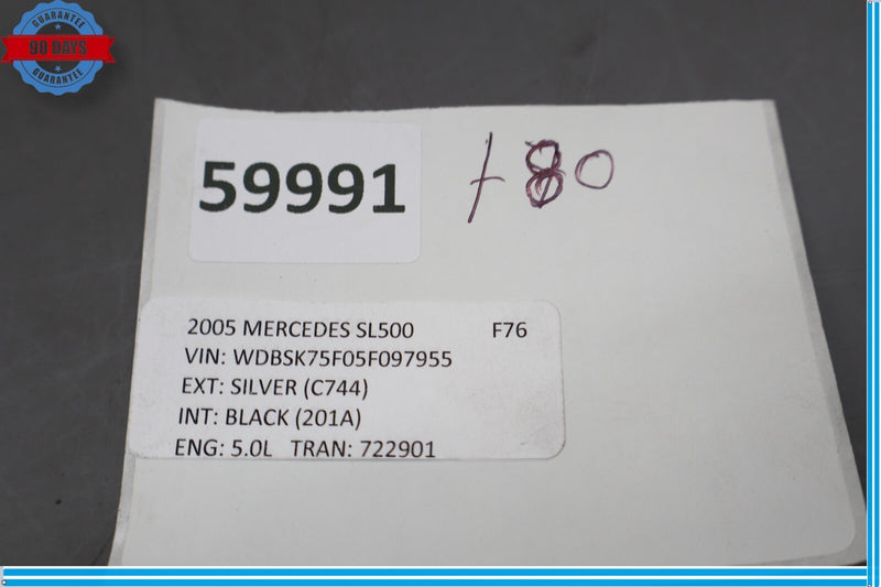 Load image into Gallery viewer, 03-06 Mercedes R230 SL500 SL600 Base Right Side Bumper Bracket Support Oem
