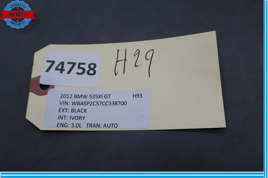 10-13 BMW  535i GT xDrive Air Suspension Air Transfer Relief Valve Block Oem