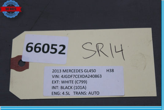 12-19 Mercedes W166 GL450 GL550 Front Right Seat Rail Track Frame w/Motors Oem