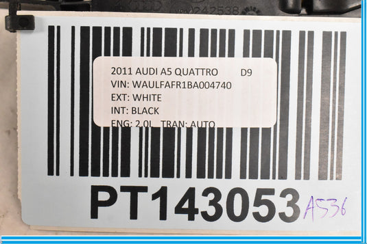 2009-2016 Audi A5 Front Door Exterior Handle Passenger Side 09-16 A4 OEM