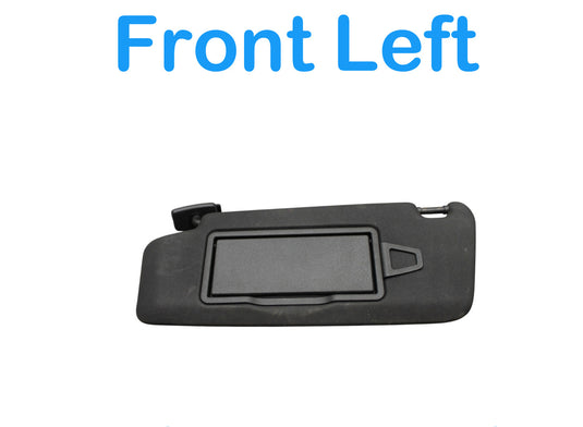 08-14 Mercedes W204 C300 C350 Front Left Side Sunvisor Sun Visor Black Oem