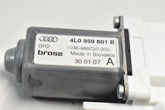 07-09 Audi Q7 Left Driver Side Power Window Regulator Motor 4L0 959 801 B OEM