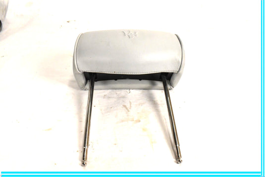 04-08 Maserati Quattroporte Front Left Driver Seat Headrest Head Rest Gray Oem