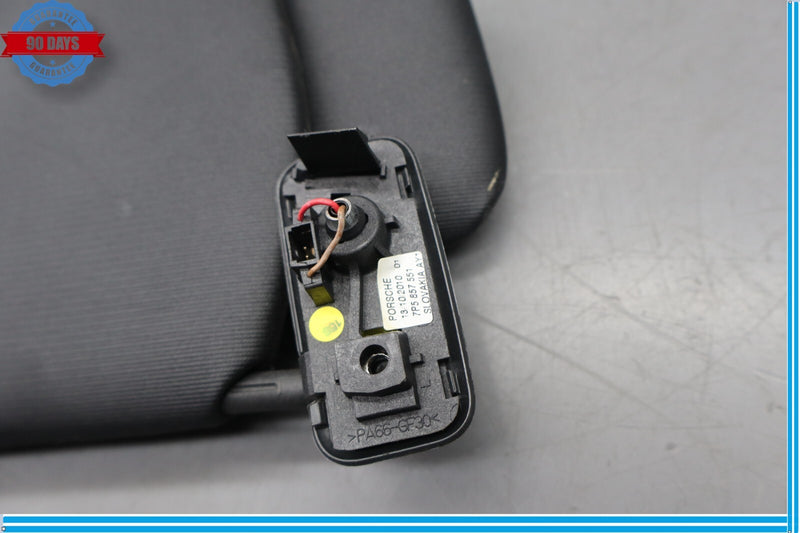 Load image into Gallery viewer, 11-18 Porsche Cayenne 958 Front Left Side Sun Visor Sunvisor W/ Extension Oem
