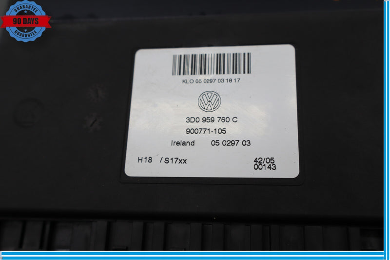 Load image into Gallery viewer, 06-12 Bentley Continental Flying Spur Front Left Seat Control Module Oem
