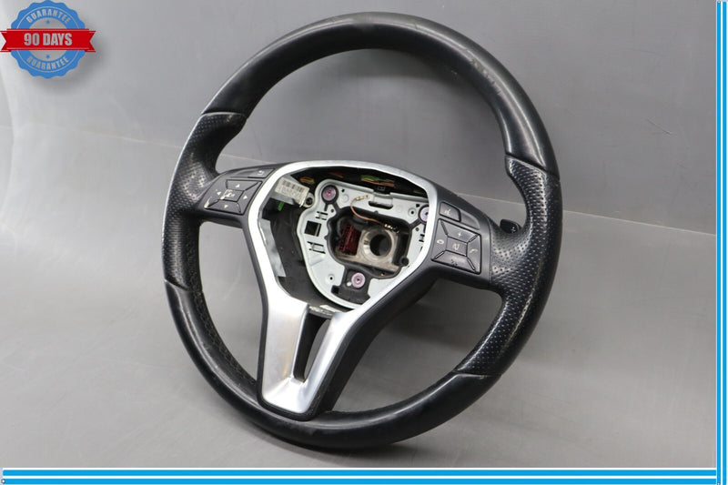 Load image into Gallery viewer, 12-18 Mercedes W204 C300 SLK250 CLS550 AMG Steering Wheel Flat Bottom Black Oem
