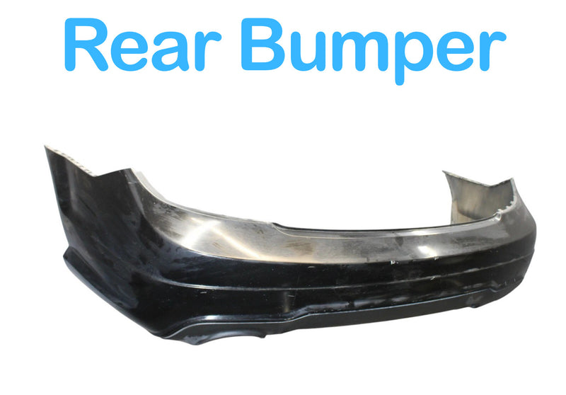 Load image into Gallery viewer, 12-14 Mercedes-Benz C250 Rear Bumper Cover Panel Assembly Black 2048809147 Oem
