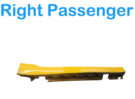 09-16 BMW E89 Z4 Right Passenger Side Skirt Rocker Panel Trim Cover Yellow Oem
