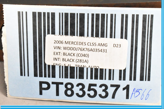 03-09 Mercedes E320 CLS55 W219 Hazard Light Door Lock Control Switch Panel Oem