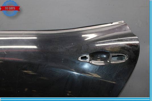 14-17 Maserati Ghibli Rear Left Side Exterior Door Shell Frame Panel Black Oem