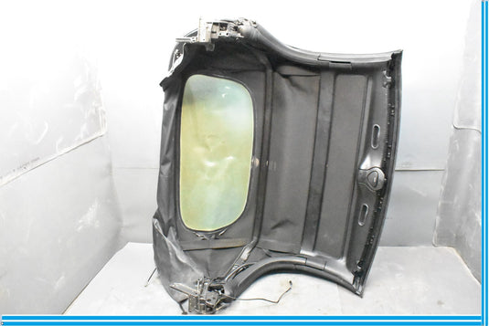 05-12 Porsche Boxster Soft Top Roof W/ Frame & Back Glass Black Oem