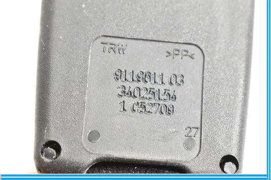 09-13 BMW 750i 750Li F01 F02 Rear Center Seatbelt Buckle Latch Receiver Oem