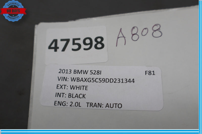 Load image into Gallery viewer, 11-16 BMW 528i 535i F10 Front Left Driver Side B Pillar Cover Trim 9116349 Oem
