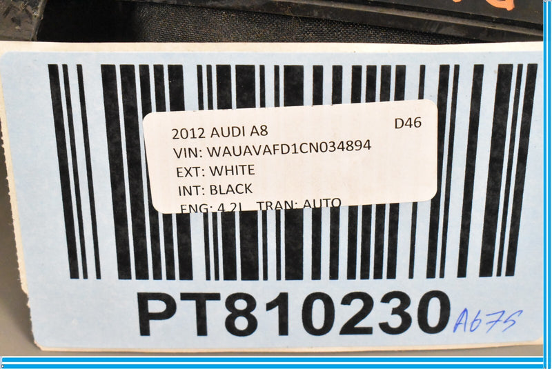 Load image into Gallery viewer, 11-18 Audi A8 Quattro S8 Rear Center Console Panel W/ Cigarette Lighter Oem
