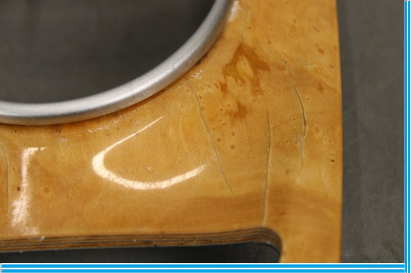Load image into Gallery viewer, 03-12 Mercedes R230 SL550 SL500 Center Console Trim Bezel Walnut Wood Oem

