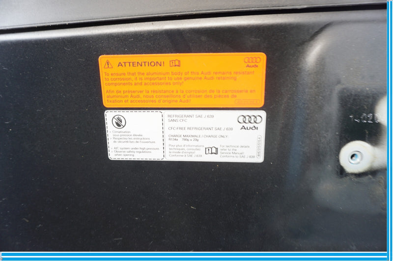 Load image into Gallery viewer, 11-14 Audi A8 Quattro Hood Bonnet Shell Cover Panel Black 4H0823029E Oem
