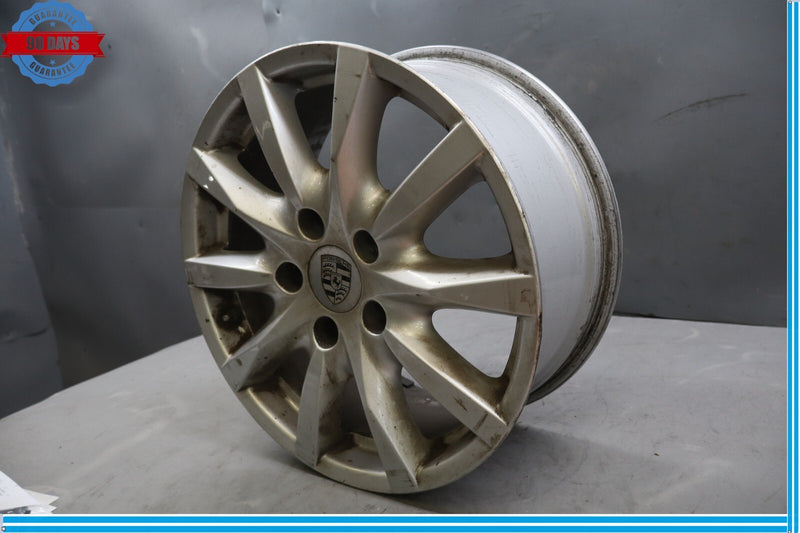 Load image into Gallery viewer, 11-14 Porsche Cayenne 958 S 8X1J8 18" Wheel Rim Silver R18 7P5601025 Oem
