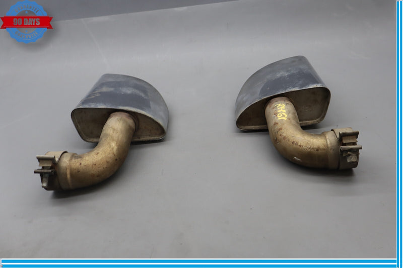 Load image into Gallery viewer, 11-17 Volkswagen Touareg Rear Left &amp; Right Side Exhaust Tail Pipe Tip Oem
