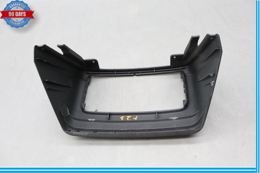 07-15 Audi Q7 Rear Center Console Air Vent Trim Panel Black Oem