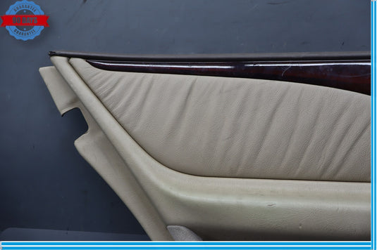 96-03 Mercedes W210 E430 E320 Rear Left Driver Interior Door Panel Black Oem
