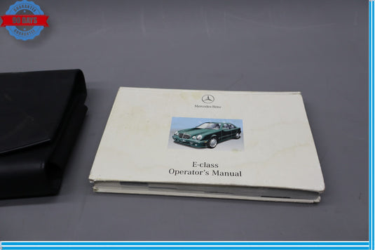2001 Mercedes W210 E430 Owner's Operator's Manual Book Set Oem