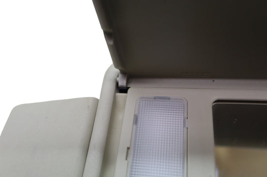 10-19 Jaguar X351 XJ XJR Front Right Side Sunvisor Sun Visor Shade Ivory Oem