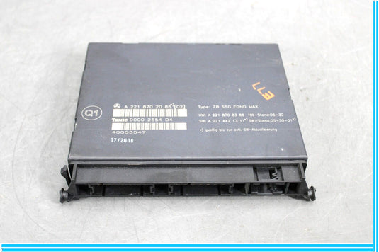 07-09 Mercedes W221 S600 S550 S400 Individual Rear Seats Control Unit Module Oem