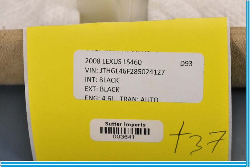 Load image into Gallery viewer, 07-12 Lexus LS460 Front Left Driver Side Interior Trim Cover Panel A Pillar Oem
