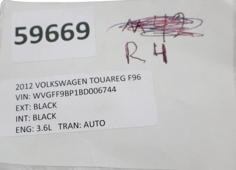 Load image into Gallery viewer, 11-17 Volkswagen Touareg Driver Steering Wheel Assembly Leather Black Oem
