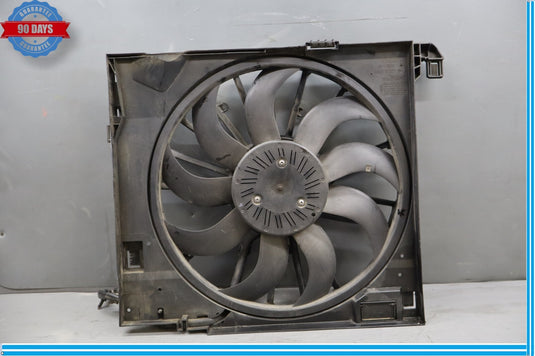 10-15 Jaguar XJL XJ X351 Engine Motor Radiator Cooling Fan W/ Shroud Oem