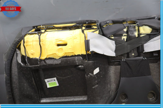 09-11 Jaguar XF X250 XFR Rear Seat Lower Bottom Cushion Bench Black Oem