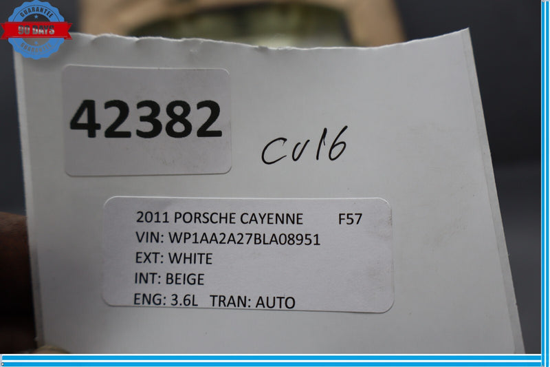 Load image into Gallery viewer, 11-13 Porsche Cayenne 958 Hybrid S Front Left Driver Side Seat Upper Cushion Oem
